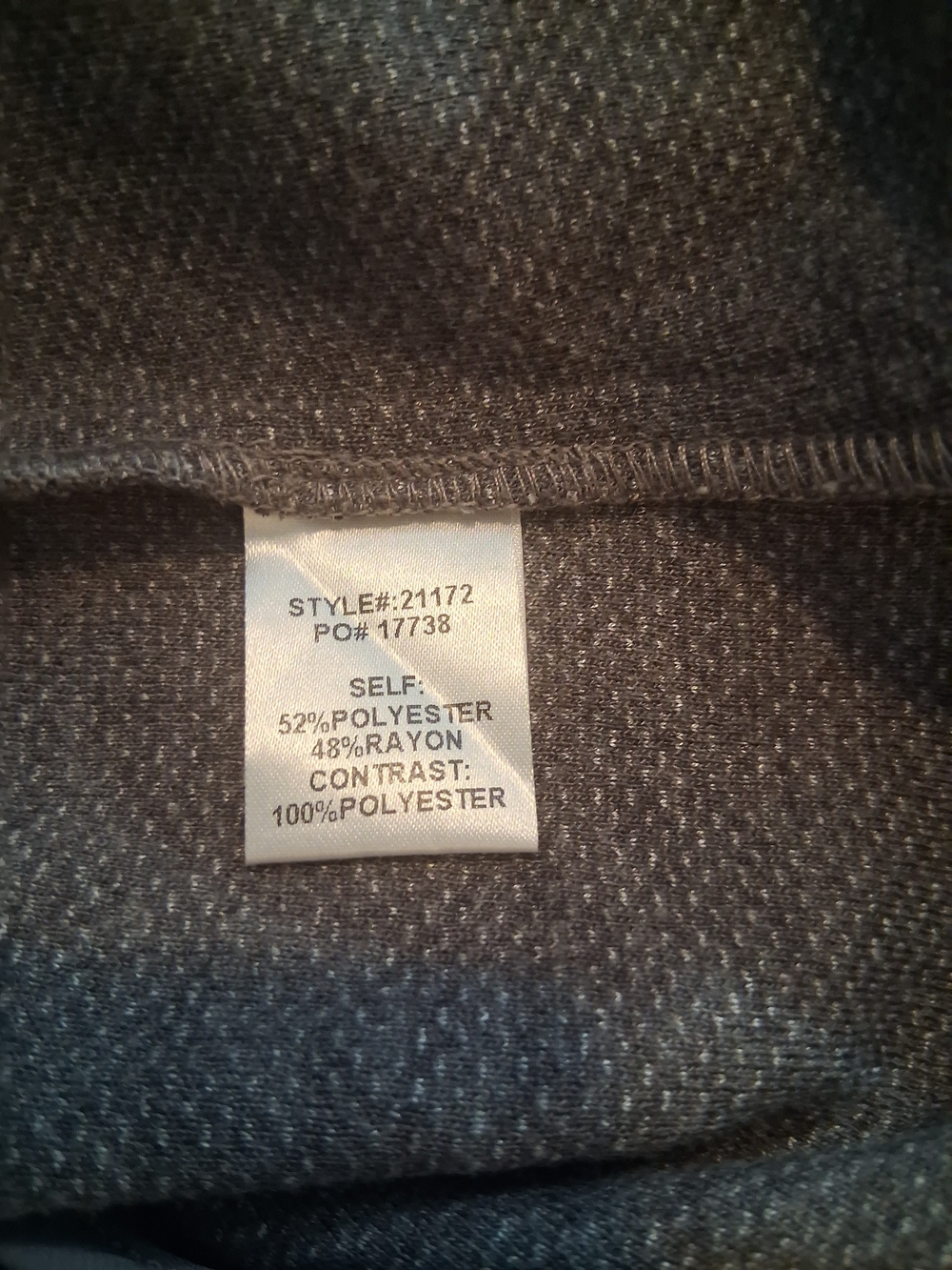 Skies Are Blue Gray Notch-Lapel Tailored Blazer - Picture 6 of 6